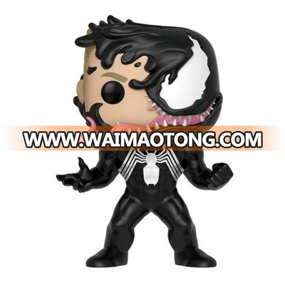 handmade bobble head  classic character edward brock venom action figure