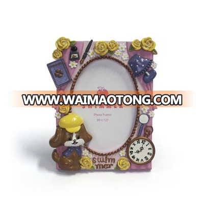 China Manufacturer OEM Children gift Resin Photo Frame