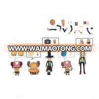 Newest Design One Piece Anime Japanese Cartoon Collection Toy Anime PVC Figure Set